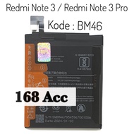 Baterai Batre Xiaomi BM46 Redmi Note 3 / Note 3 Pro / Note3 Pro Battery