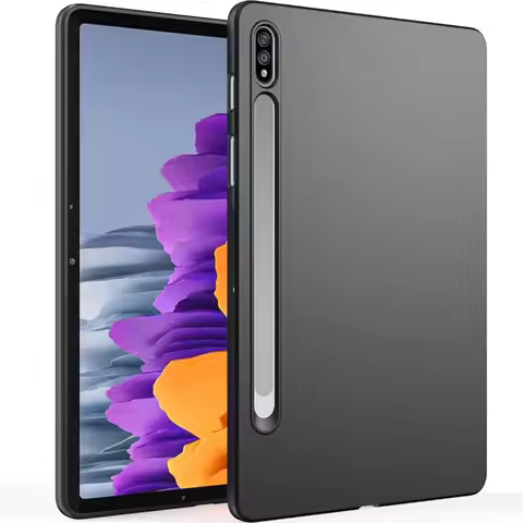 Soft Cover For Samsung Galaxy Tab S7 S8 S9 11.0" SM-T870 X700 X710 2020 2023 Black Shockproof TPU Fl
