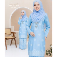 Kurung Songket tabur | Baby Blue | Fdfesyenidaman