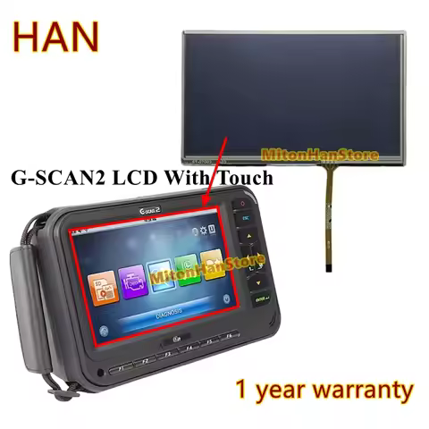 New For GIT G-SCAN2 GSCAN2 Touch Panle Screen Glass Digitizer LCD Display Glass (1 year warranty,100