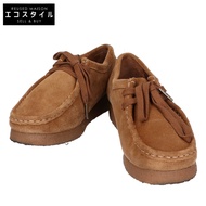 Clarks Wallabee 麂皮鞋，24公分（二手），成色極佳（61646057）