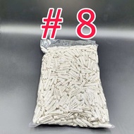 พุก แบบ 1 กิโลกรัม มีให้เลือก เบอร์ 5 6 7 8 10 เนื้อเหนียว  wall plug anchor พุกพลาสติก  ปุ๊ก ปุ๊กพล