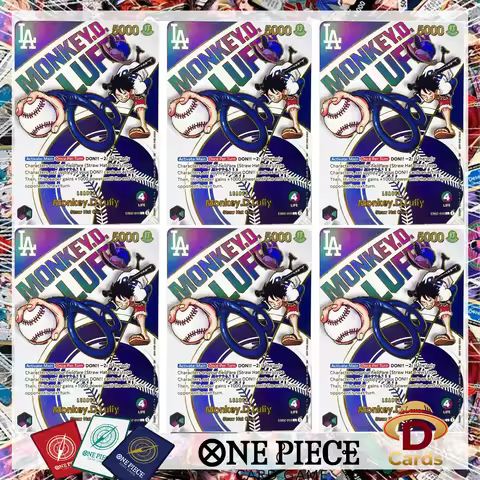 One Piece Monkey D. Luffy Dodgers x One Piece Night Promo Eb02-010 En Leader Card Anime 25Th Collect