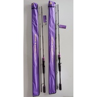 Ballista kyoho spinning 662ms and baitcasting 662mc fishing rod /6'6" kaki