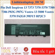 Battery dell inspiron 13 7373 7370 5370 7380 7386 P87G P83G Vostro 13 5000 5370 Vostro 5370 39DY5 RP