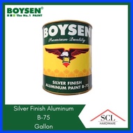 ¤ ▙ ✲ BOYSEN Silver Aluminum Paint B-75 Gallon