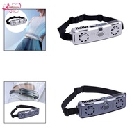 [Abbraccia] Personal Outdoor Size Fan 4 Speeds 2 USB Air Vents for Construction Workers