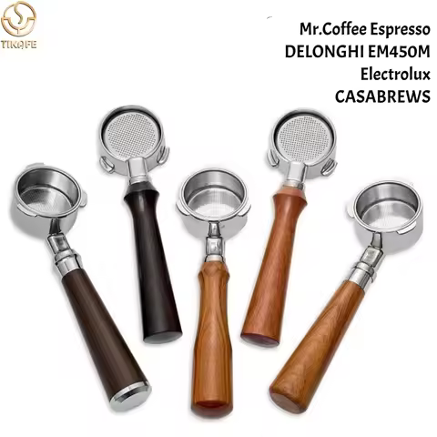 51mm Bottomless Portafilter Filter Fits Linea Classic EM450M,Mr. Coffee Espresso, Electrolux, CASABR