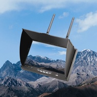 FPVKING LCD5802D 5802 5.8G 40CH 7 นิ้วจอภาพ FPV พร้อม DVR แบตเตอรี่ในตัวสำหรับ FPV มัลติคอปเตอร์ RC 