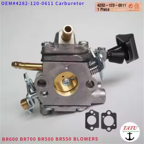 Original / Quality BR600 CARBURETOR W/ 2 GASKETS 4282-120-0611 FOR STIHL BR500 BR550 BR700 4-MIX BLO