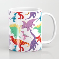 Dinosaur domination light glass Mug