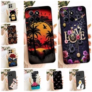 Cover Honor X8b Casing Silicone Luxury Fashion Cool Kawaii Cute Painted Case LLY-LX1 LLY-LX2 LLY-LX3