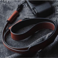 Camera strap handmade cowhide leather case quick release buckle Ricoh GR4GR3 Canon neck strap
