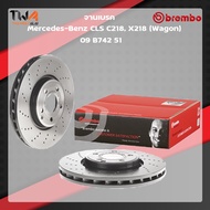 Brembo จานเบรคหน้า UV coated Mercedes-Benz CLS C218 X218 (Wagon) 09 B742 51