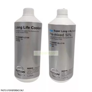 NISSAN RADIATOR LONG LIFE COOLANT 1L 999MP-LC100 ( GREEN ) 999MP-SLLC1N ( BLUE ) 1L PRE-MIXED