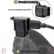 MAGICIANOK 4-Pin to Type-C Converter, LED Indicator Compact USB-C Bike Charger, Portable Fast Chargi