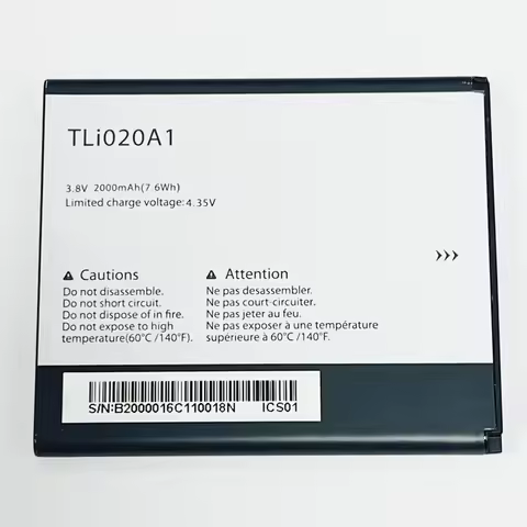 2000mAh TLi020A1 For Alcatel One Touch Pop S3/Pixi 3 5.0/Pop Star LTE/Pop 3 (5) 4G/5050X/5050S/5050A