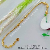 BT 5031 Rantai Tangan ZHULIAN Gold plated Bracelet Jewellery Emas Saduran Barang Kemas
