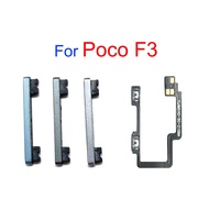 For Poco F3 Volume Up Down Button Flex