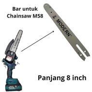 Bar Chainsaw MODERN M58 Gergaji Baterai 8 inch