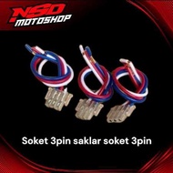 3 Pin Socket for Motorcycle Switches Using 3pin Socket