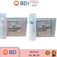 BD VENFLON IV CANNULA NO 18/20/22 HARGA/PCS TERLARIS