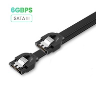 Ugreen สาย SATA 3.0 ถึงฮาร์ดดิสก์ไดรฟ์ SSD HDD Sata 3 ตรงมุมขวาสำหรับ Asus MSI Gigabyte เมนบอร์ดสาย 