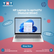 HP Laptop 14-ep1143TU (Natural Silver) | Intel® Core™ 5, 16GB RAM, 512GB SSD, Windows 11 + MS Office