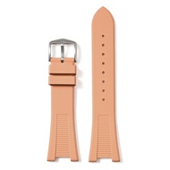 Strap for Citizen AW0130-85X/A/Z/M KFM Fluoro Rubber Watch Band for Patek Philippe Nautilus Waterpro