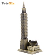 [PETSOLA] Taipei 101 Tower Building Architecture Model Furnishing Articles Table Dcor