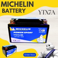 ♝YTX7A YTX7A-BS MICHELIN BATTERY MOTORCYCLE WMoto Es125 BENELLI TNT135 VS125 VS150 ELIT150 KARISMA S