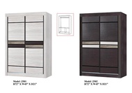 Wardrobe 4x6 Siliding Door Wardrobe by Luzano