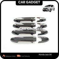 Honda Jazz Fit GK GK5 T5A 3rd Chrome Handle Chrome Door Handle Cover Trim 2014 - 2025 Jazz GK Car Ga