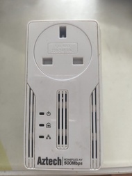 Aztech Homeplug AV 500Mbps 網絡橋接器
