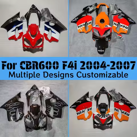 For Honda CBR600F4i 2004 2005 2006 2007 Prime Fairings CBR 600 F4i 04 05 06 07 ABS Injection Bodywor