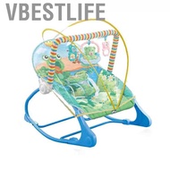 VBESTLIFE Portable Baby Bouncer Soothing Vibrating Infant Seat Rocking Chair for Max 18kg/40lbs Babi