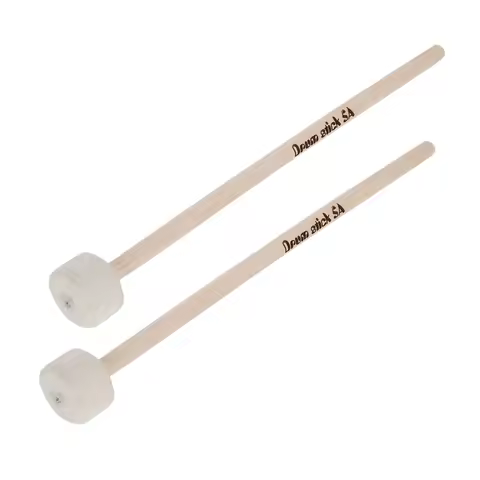 1 Pair Drum Mallet Stick Felt Head Mallet Timpani Stick Big Drum Hammer Timpani Mallet for Percussio