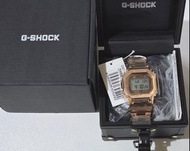 Casio G-SHOCK Gshock G-shock 現貨全新fullset 100%正貨 金屬殼 玫瑰金 特別版寶盒  Brand new fullset GMW-B5000GD-4 GMWB5