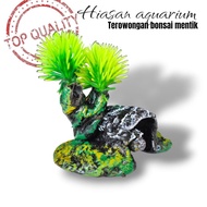 Aquarium Decoration Aquascape Mentik Bonsai Tunnel