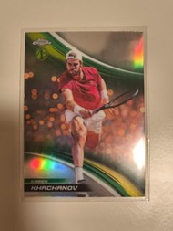 2025 Topps Chrome Tennis Karen Khachanov 286 Retractor Topps Chrome Tennis card