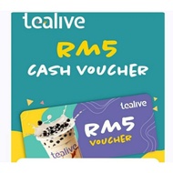 Tealive Tealive Cash Voucher RM5