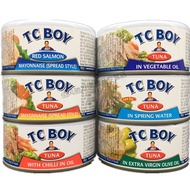 TC BOY Tuna In Spring Water Low FatSmall Fat Man Canned Tuna Soaked in Mineral Water PP5T