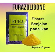 Fura 10 gram Fish Yellow Medicine/Fish Antibiotic Yellow Medicine