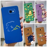 Soft Case Samsung Galaxy J7 Prime G610F On7 2016 G610Y Cute Avocado Casing Samsung J7Prime 2 Silicon