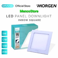 Morgen Inbow Series Grand Square/Square Led Panel Downlights 9w,12w,18w
