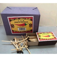 KR8533 Matches Cap Lada Chilly Brand Mancis Kayu Api(1Pack/10BoxSmall)