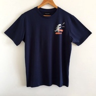 Annual Summer Style agnes b.sport Small Label Dinosaur Print Casual Couple Pure Cotton Short-Sleeved