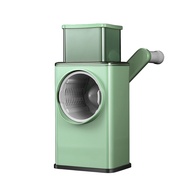 【樂居家】三合一滾筒式切菜神器(主婦救星 切菜機 磨泥器 切片器 切絲器 刨絲器 廚房神器 備料達人)-無-f0617 1入 綠色