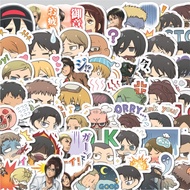 Attack On Titan Anime V1 Cutting Pack Stickers, 100 Pcs, Cute, Cool Aesthetic Series for Suitcases, 