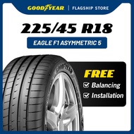 Goodyear 225/45R18 Eagle F1 Asymmetric 5 (Worry Free Assurance) - Volvo V50 / BMW 3 & 4 sseries / BM